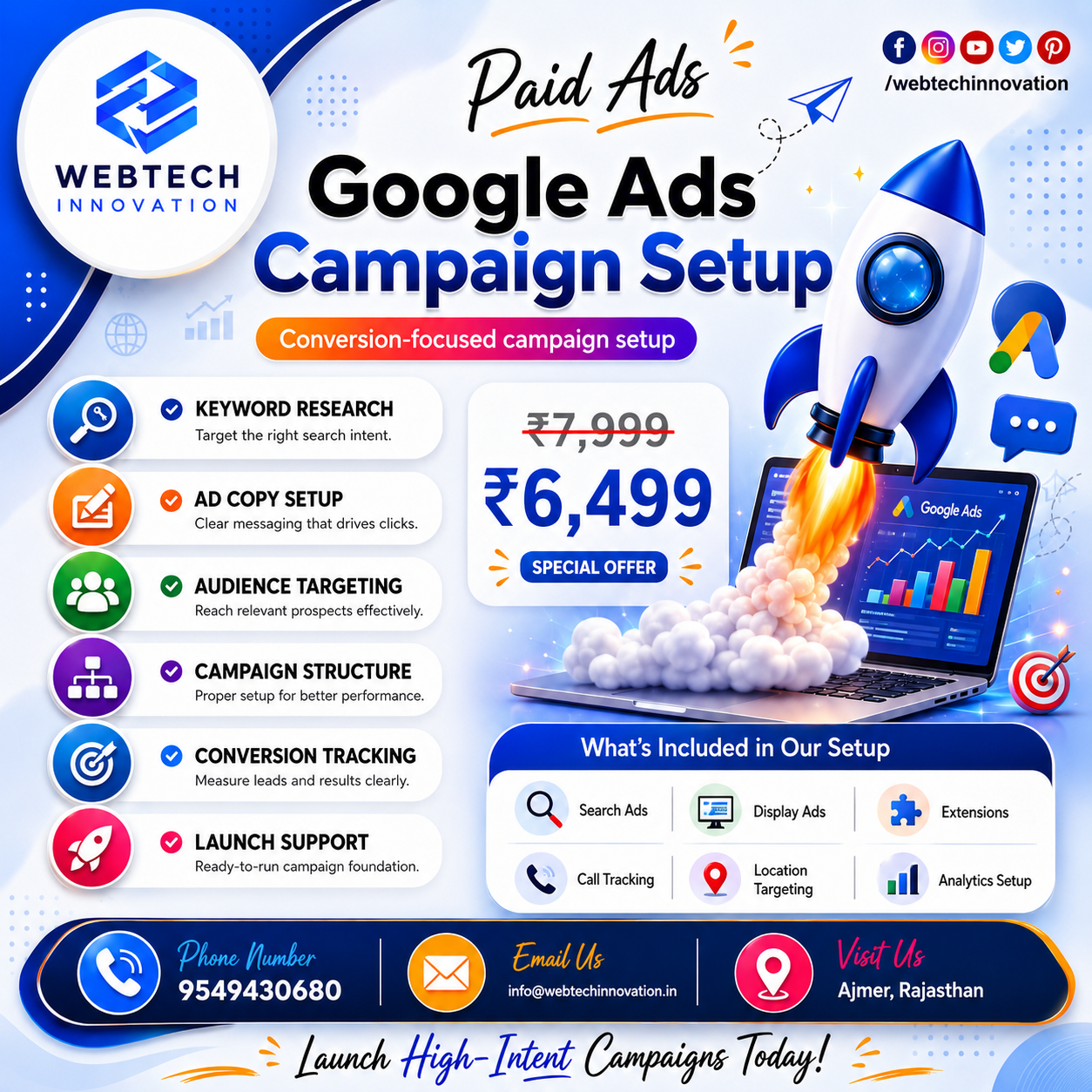 Google Ads Campaign Setup